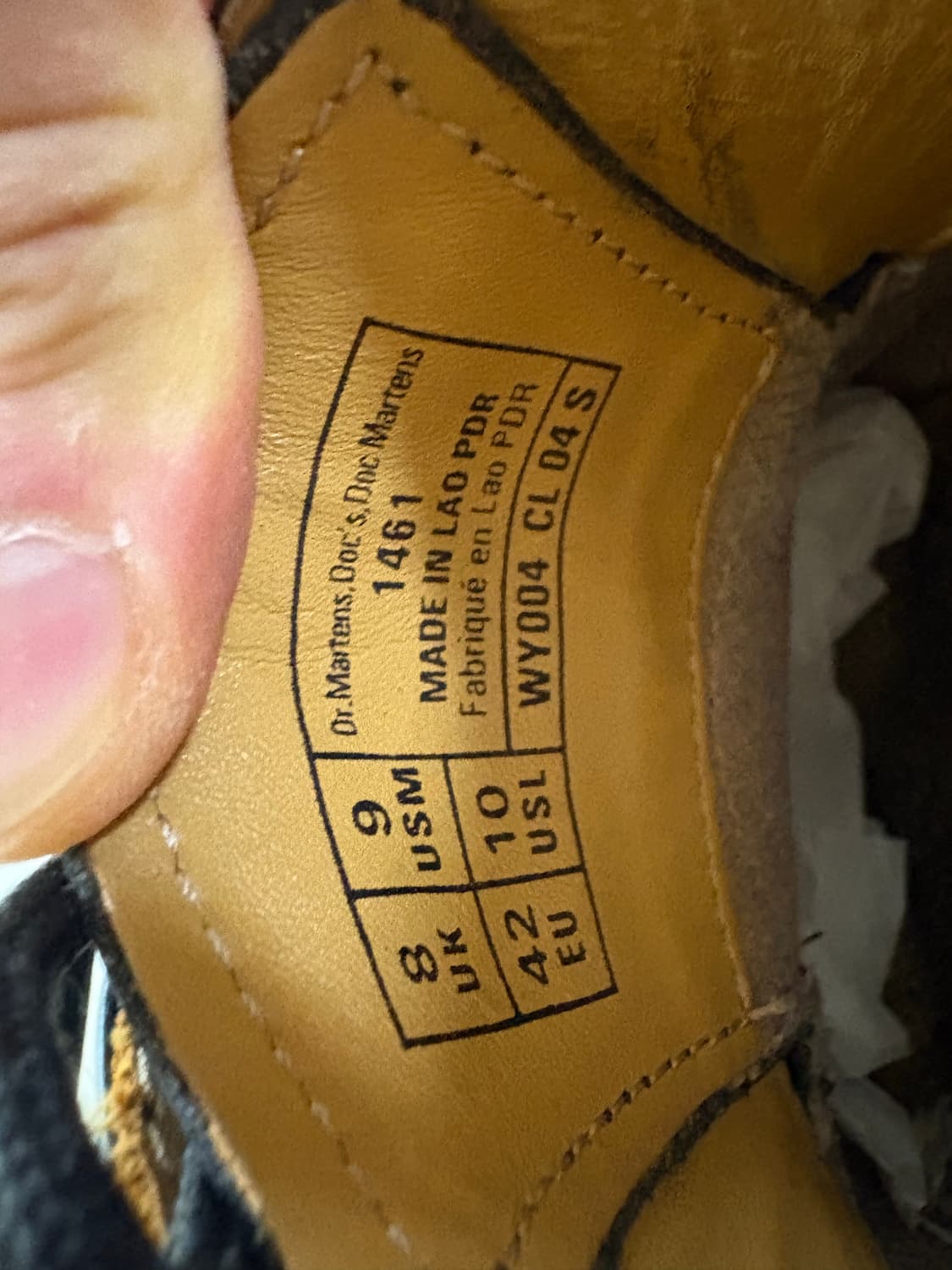 닥터마틴 1461 3홀 스무스 270 상품이미지7