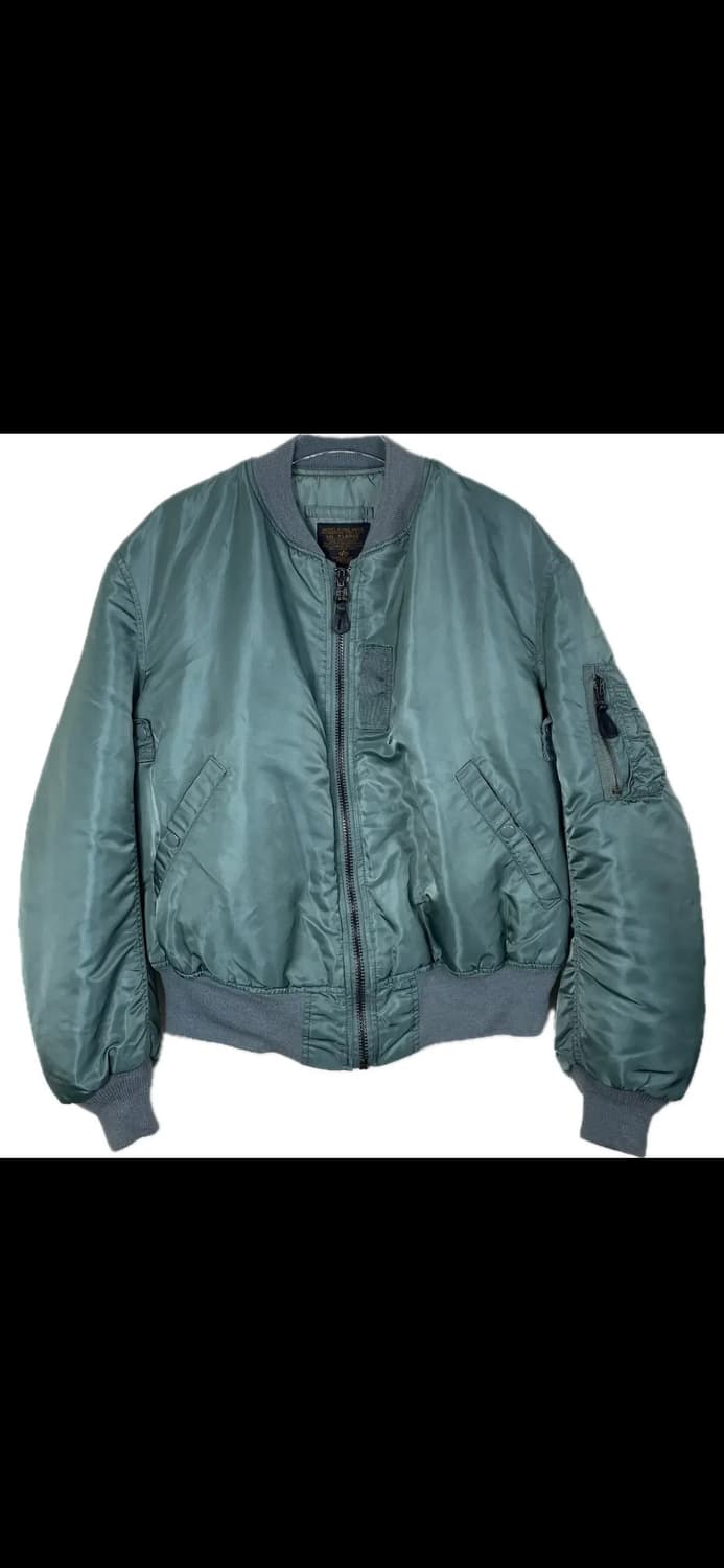[XL] 알파 인더스트리 빈티지 L2B 플레이트 봄버 MA-1 자켓 상품이미지1