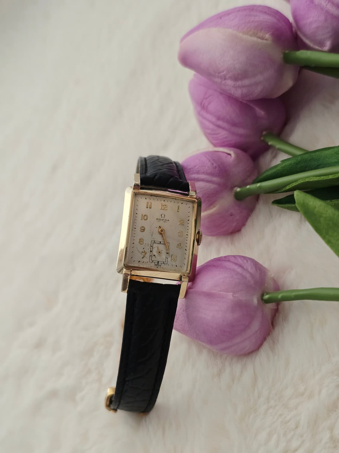 오메가시계 14k피드 남녀공용 장품 수동감기 상품이미지4