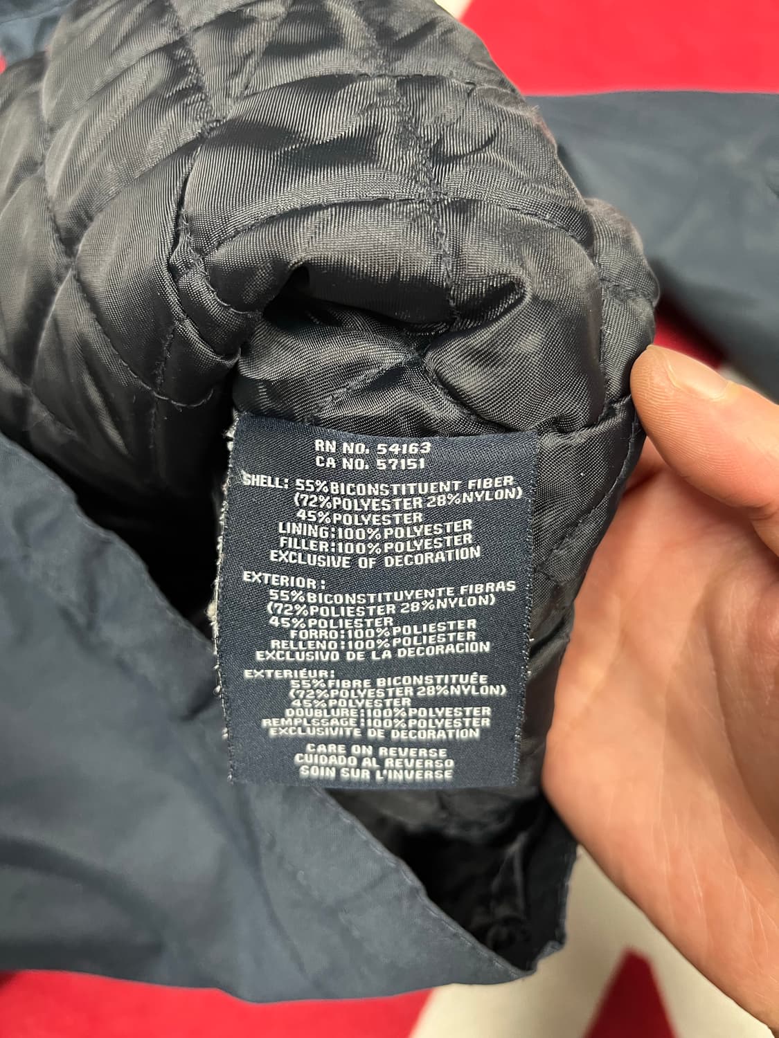 타미힐피거 면혼방 자켓 S 상품이미지4