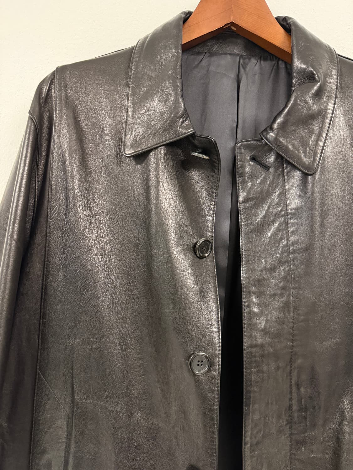 [M]유스 레더 카코트 moon사이즈 상품이미지4