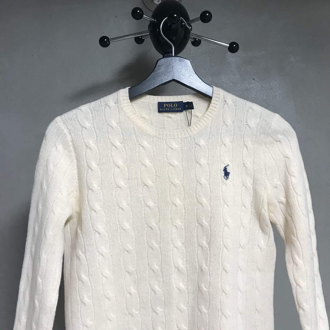 폴로 랄프로렌 케이블 니트 아이보리 M(W) 상품이미지2