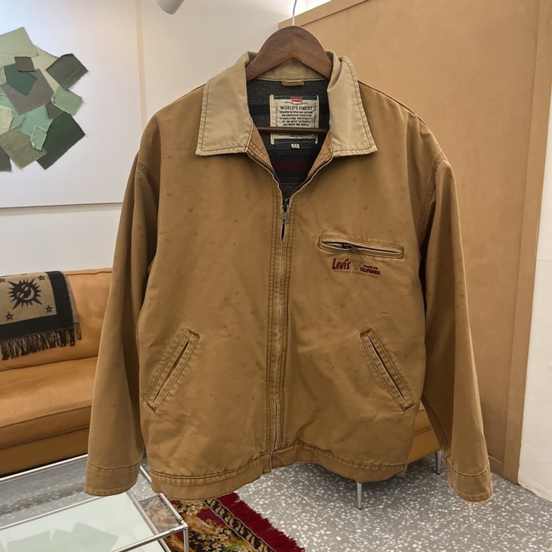리바이스 90s 캔버스 오버핏 티트로이트 자켓 105 C05664 상품이미지3