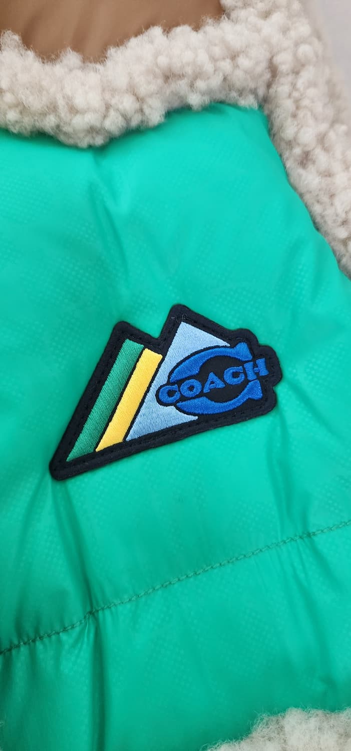 코치 Schott 콜라보 패딩 베스트 (정품) 상품이미지4