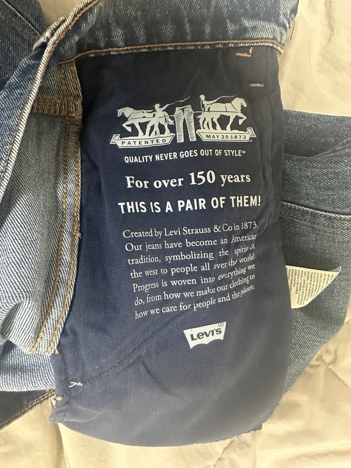 리바이스 565 더블니 [29/30] 상품이미지6