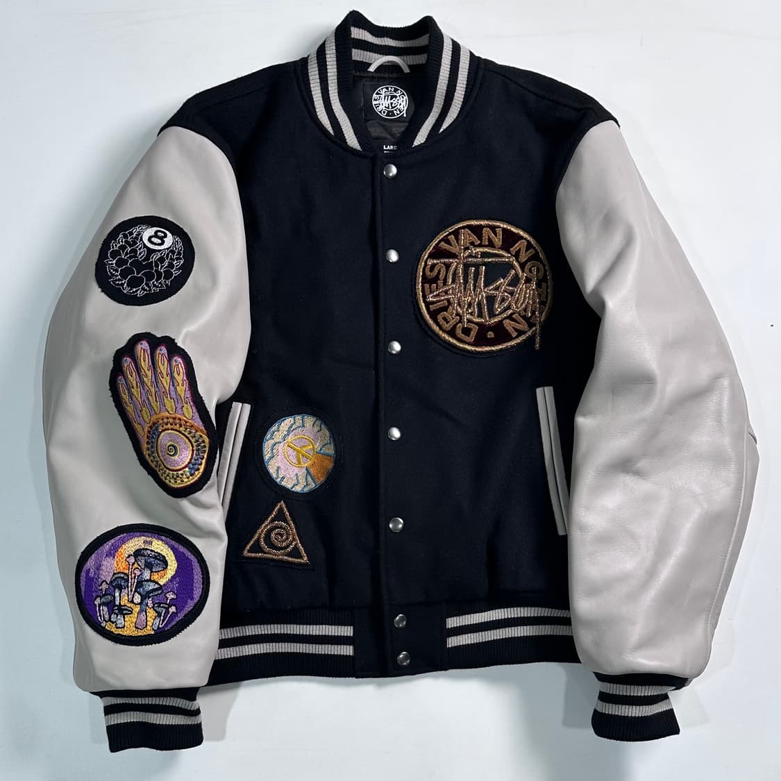 스투시 x 드리스반노튼 바시티 자켓 상품이미지1