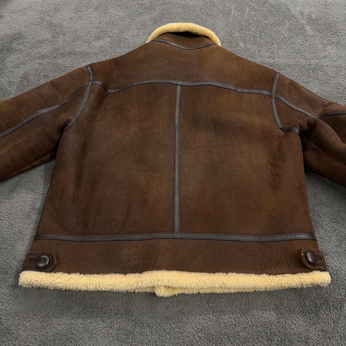 [ 100 ] 90s 빈티지 양가죽 무스탕 자켓 상품이미지4