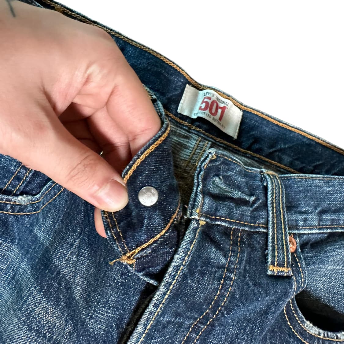 Vintage Levi's 501 Denim (31) 상품이미지3