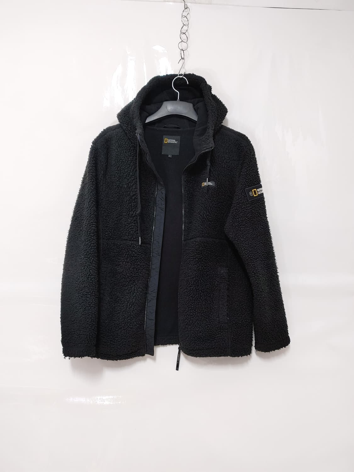 NATIONAL GEOGRAPHIC 내셔널 지오그래픽 후드 뽀글이 점퍼
 상품이미지1