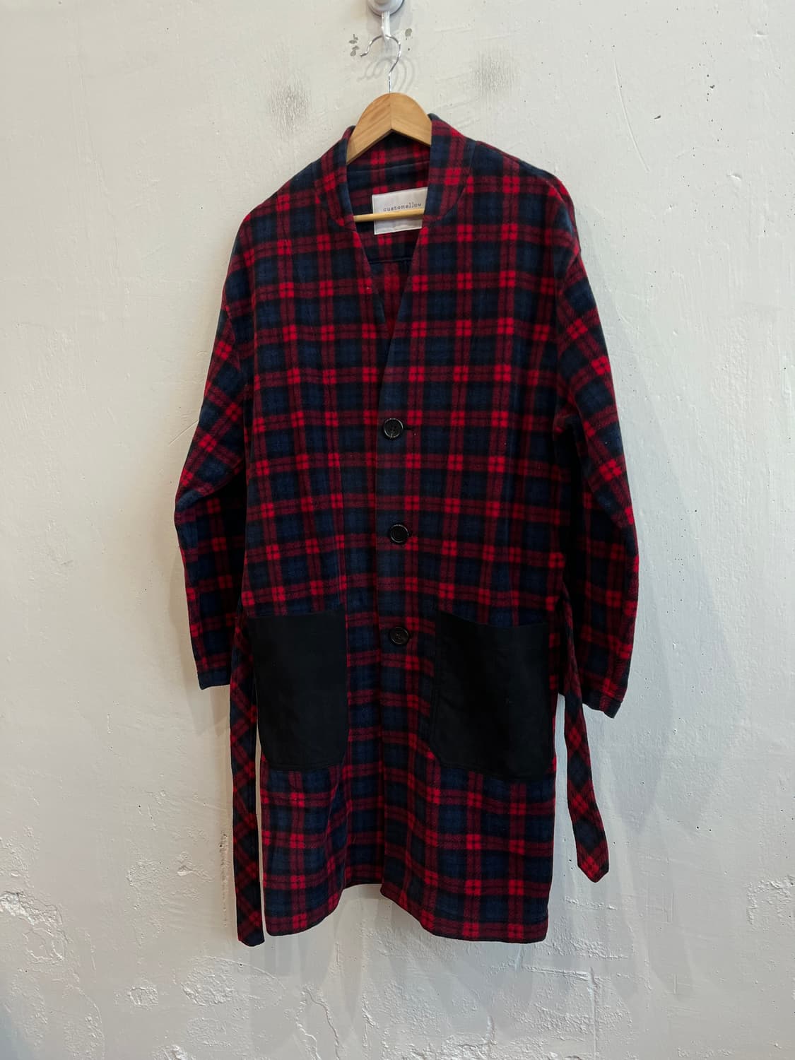 커스텀멜로우 플리스 로브 코트  상품이미지1