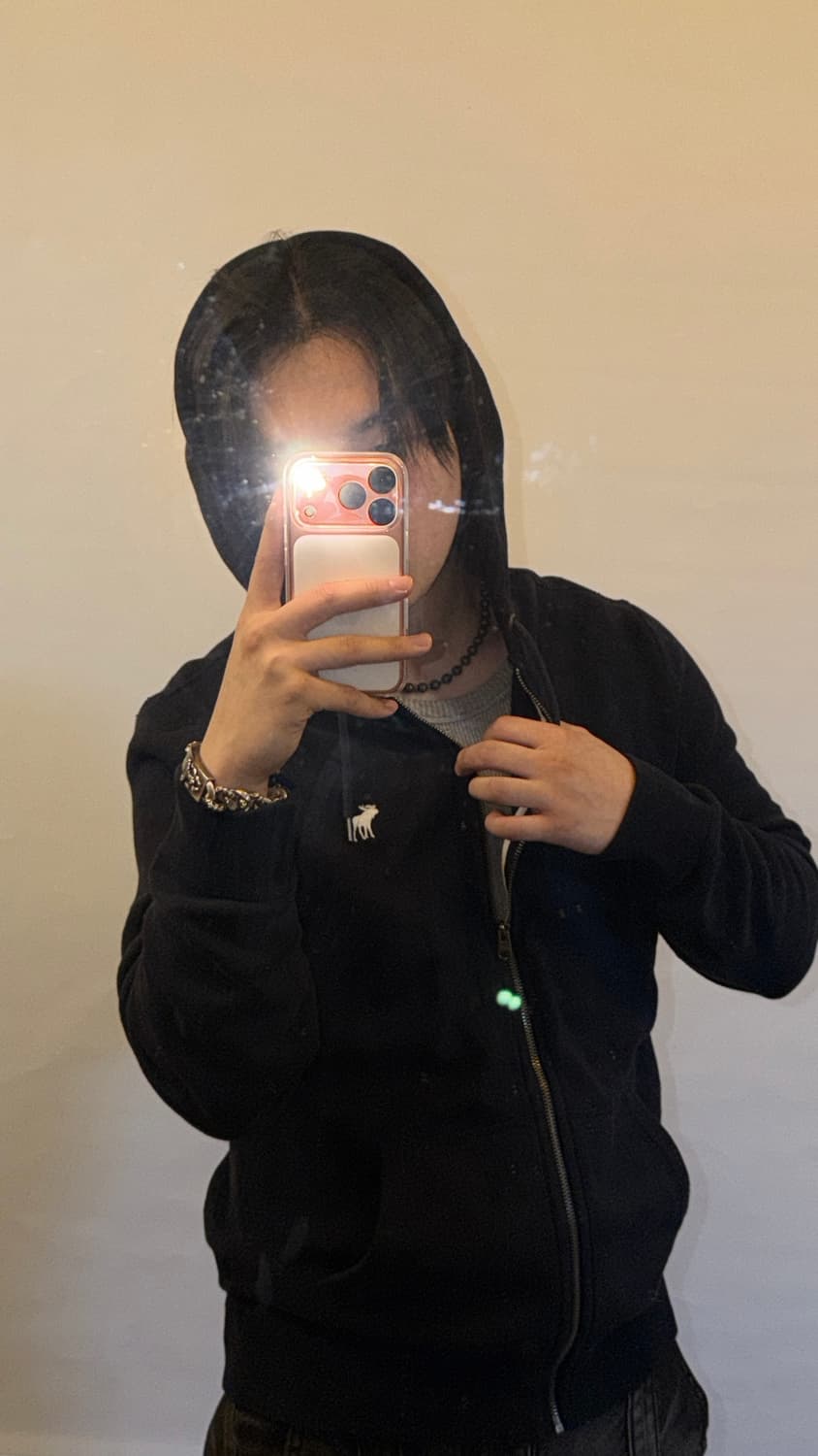 아베크롬비 스몰로고 희귀 후드집업 상품이미지1