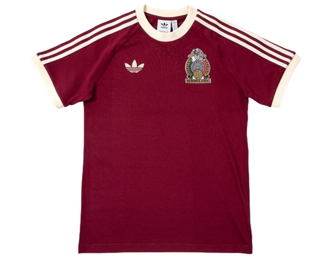 아디다스 멕시코 아디컬러 3S 티셔츠 노블 마룬 - KR 사이즈 상품이미지1