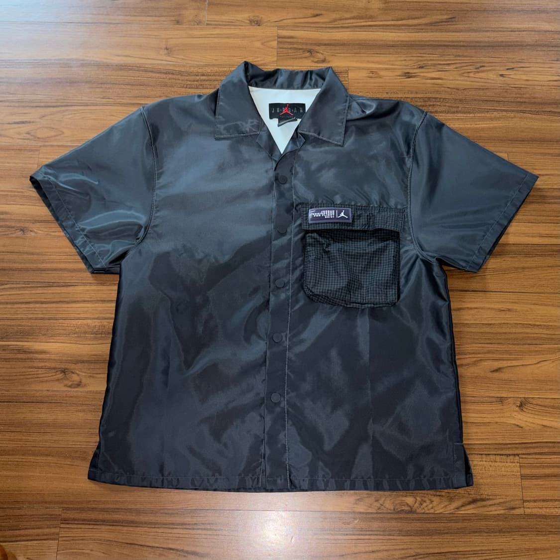 조던 나일론 셔츠 차콜 M 상품이미지1