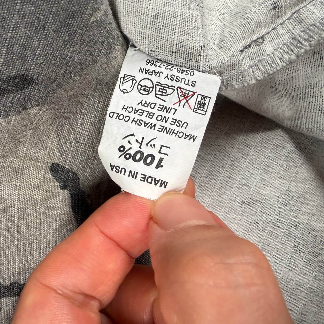 90s Made In USA Stussy 스투시 반팔 셔츠 상품이미지4