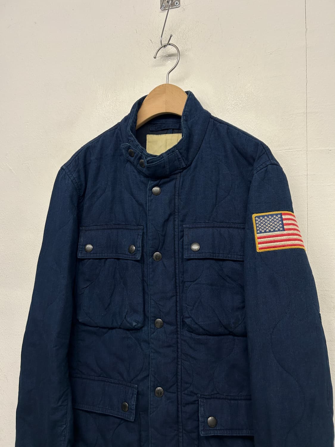 폴로 데님앤서플라이 성조기 퀼팅자켓 상품이미지3