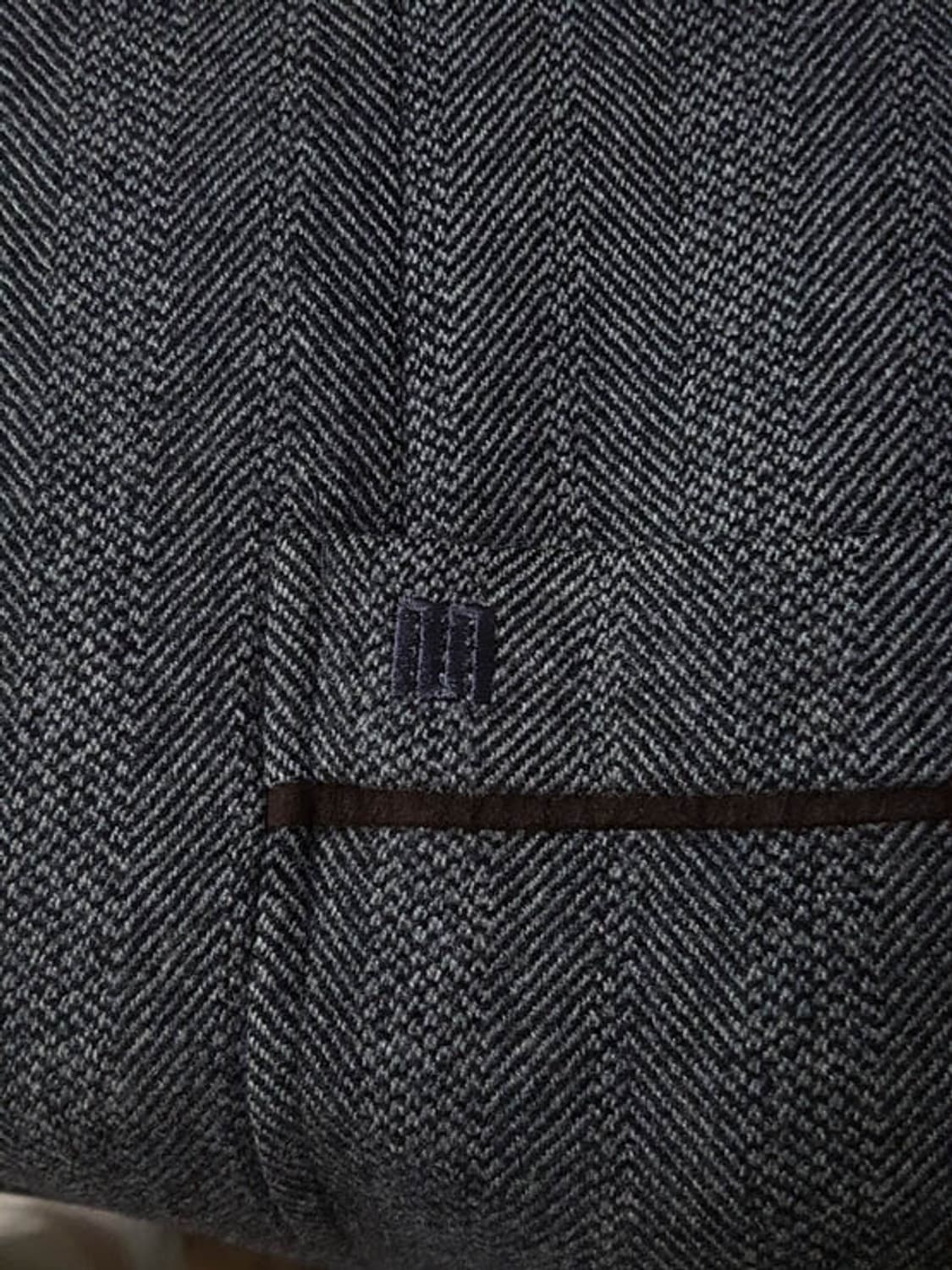 마에스트로 남성 모 캐시미어 헤링본 자켓  상품이미지7