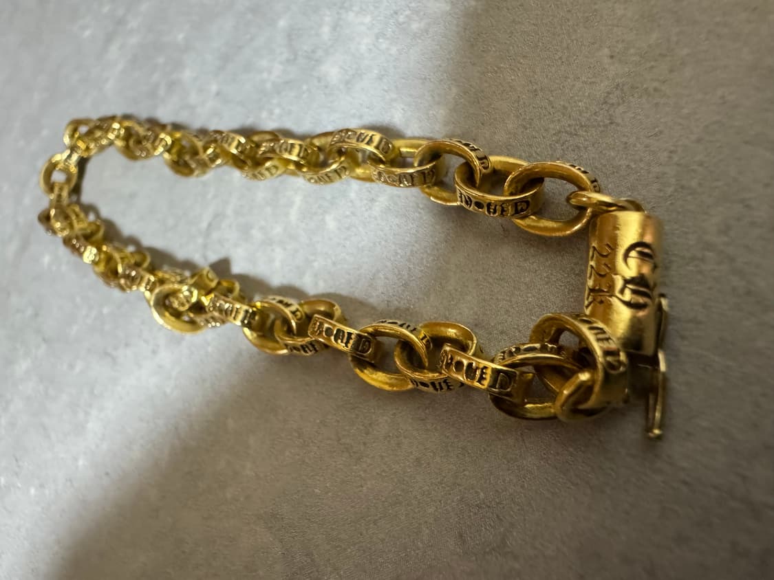 주문제작 페이퍼체인 22k 5돈 18cm 상품이미지4