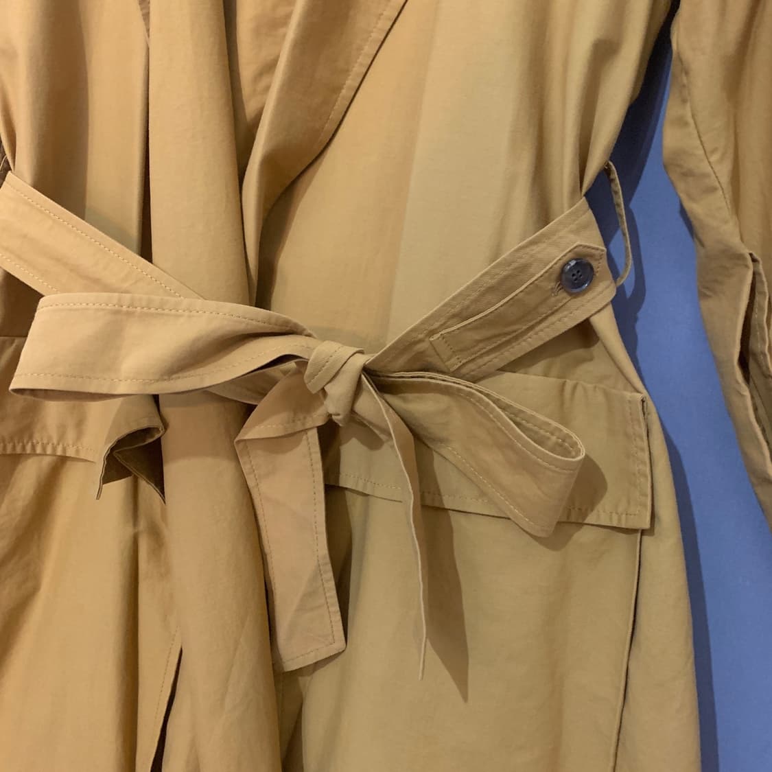 82 시스템 리본 벨티드 트렌치 코트 상품이미지3