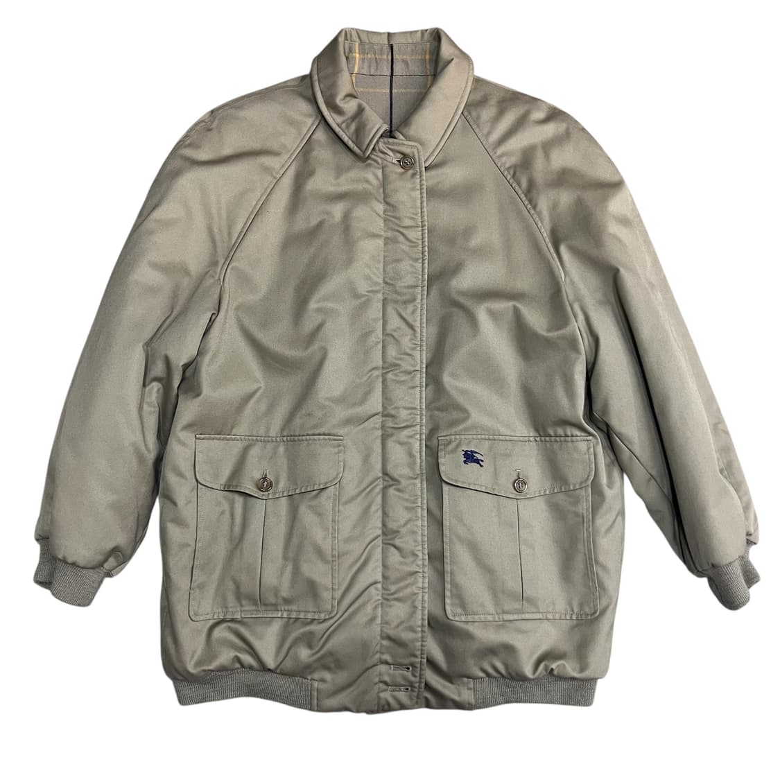 90s 버버리 리버시블 블루종 자켓 상품이미지1