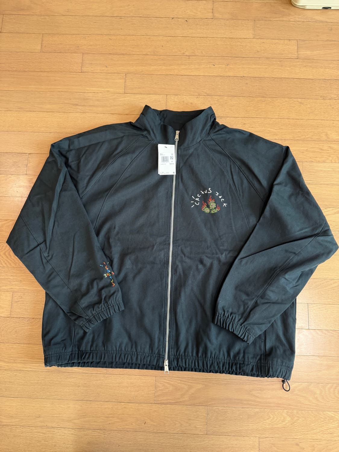 [XXXL/3XL] 나이키 조던 x 트래비스 스캇 우븐 자켓 블랙 상품이미지1