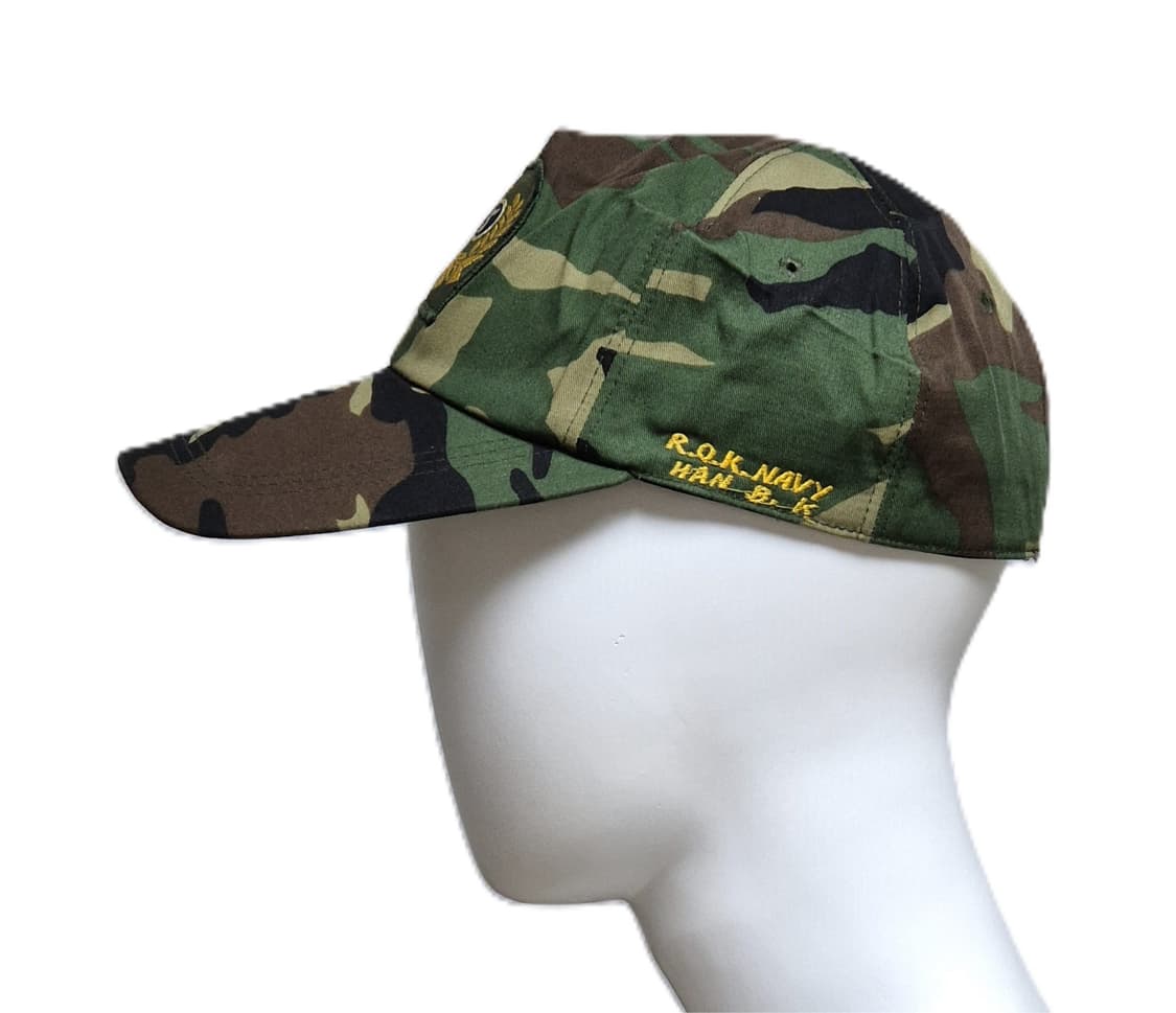 국군 구형 90s 사제 맞춤 초기형 얼룩무늬 전투모 볼캡 전투복 57CM 상품이미지2