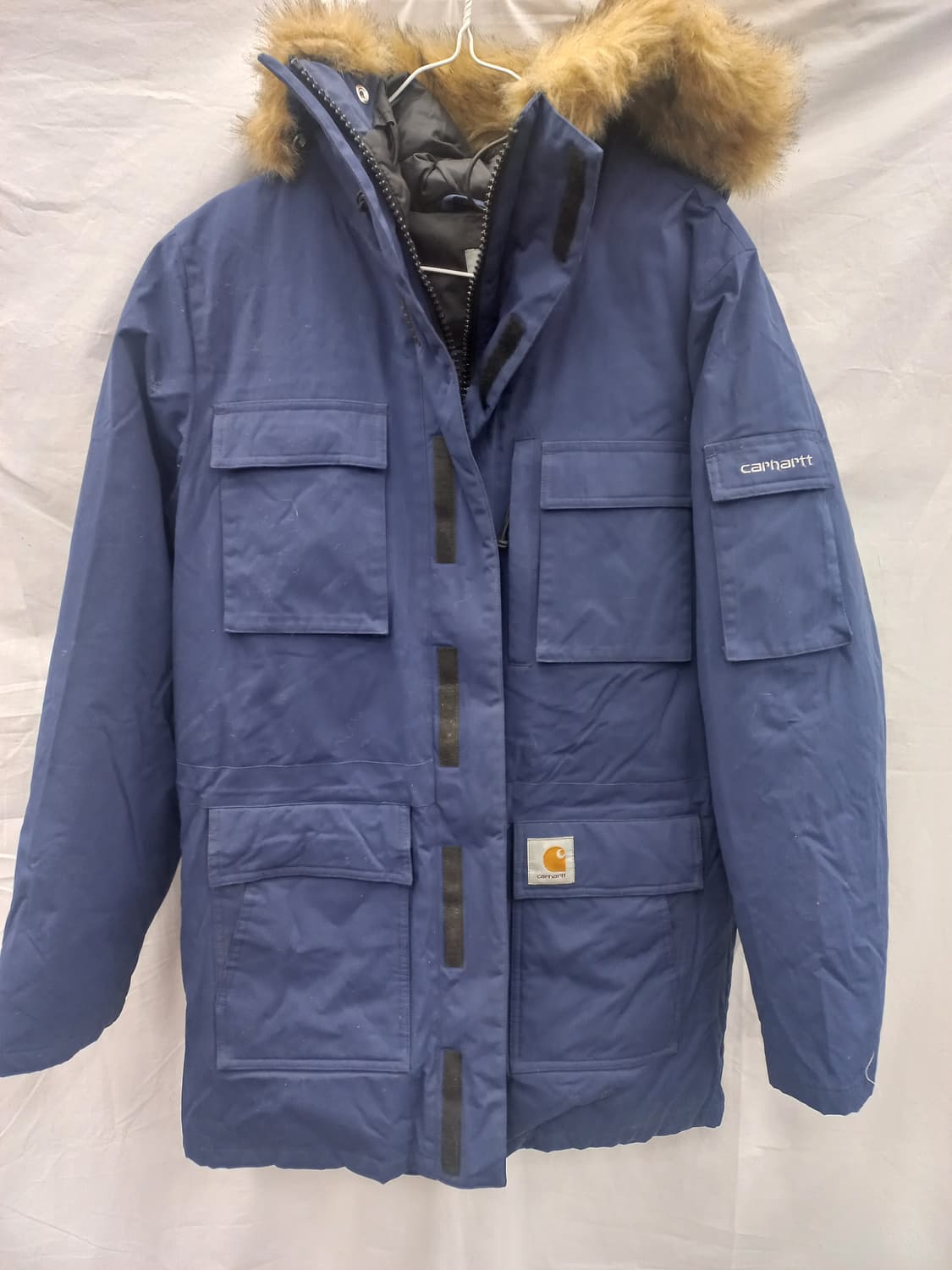 칼하트 베링 파카 II 네이비 s 상품이미지1