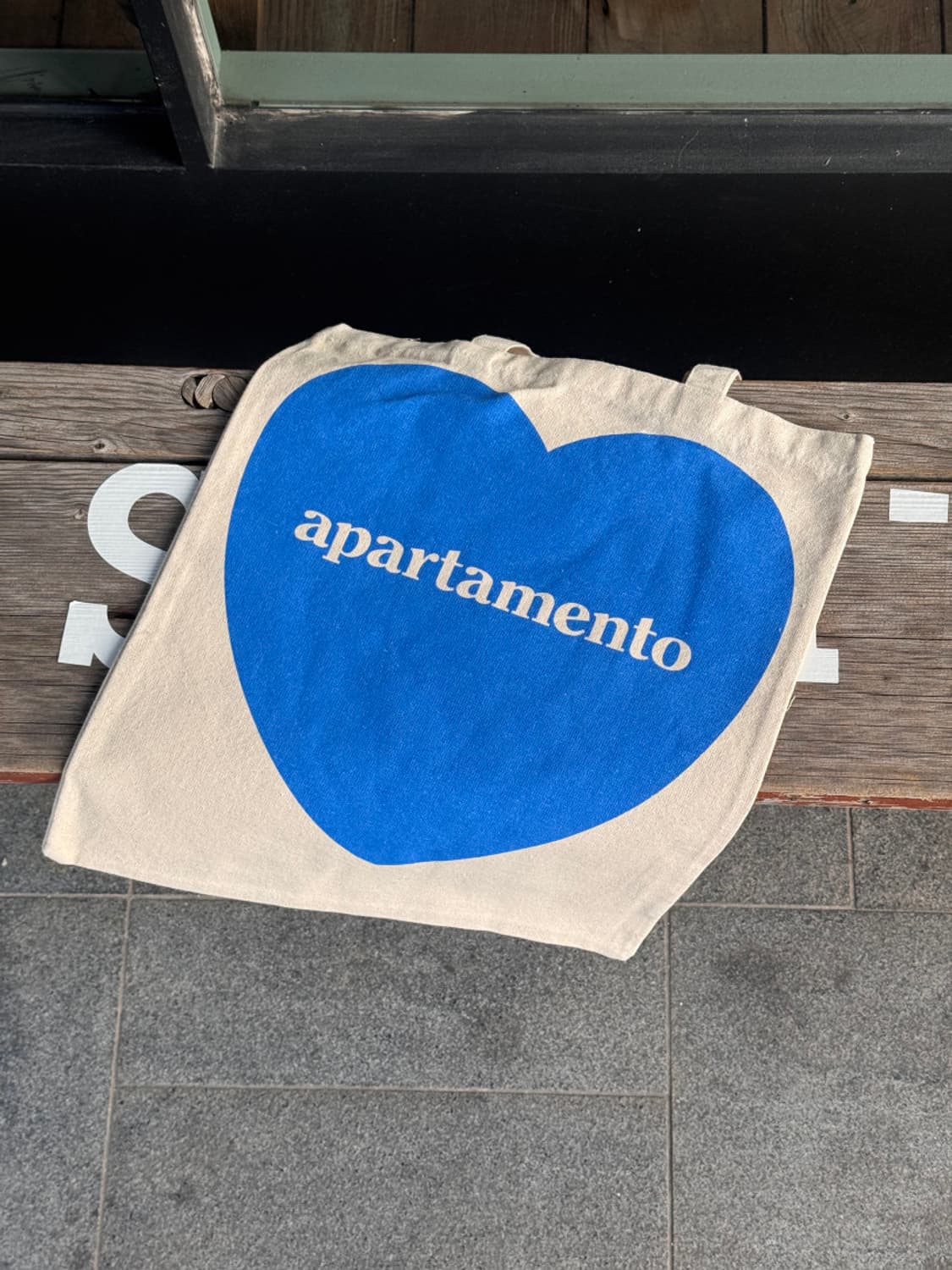 <새상품🩵>Apartamento 아파르타멘토 하트 토트백 에코백 상품이미지6