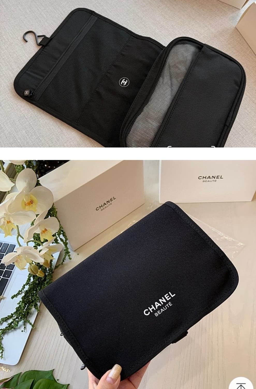 샤넬 세면백 뷰티 파우치 상품이미지5