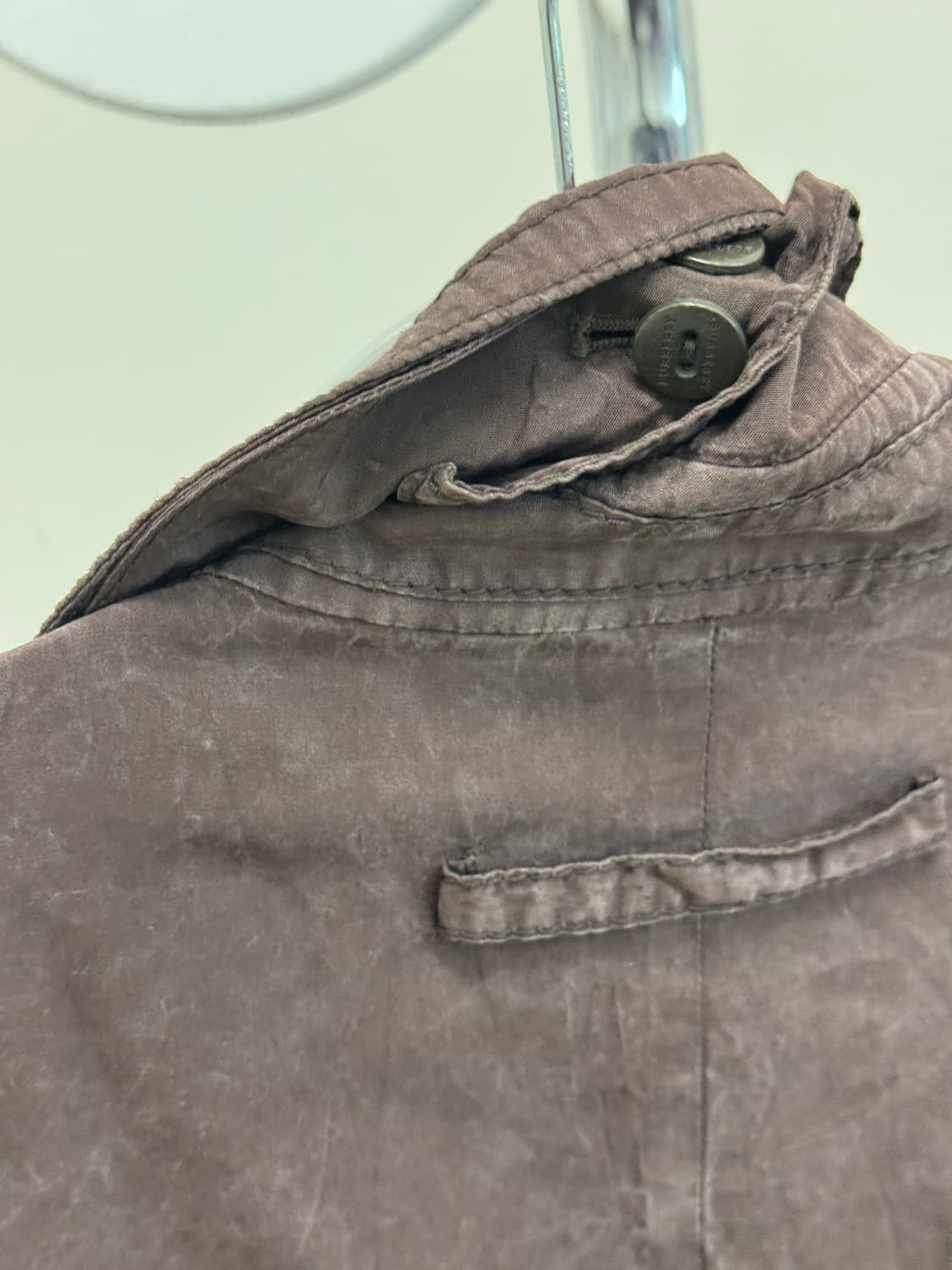 버버리 런던 남성 실크 트렌치 코트 48 R 상품이미지8