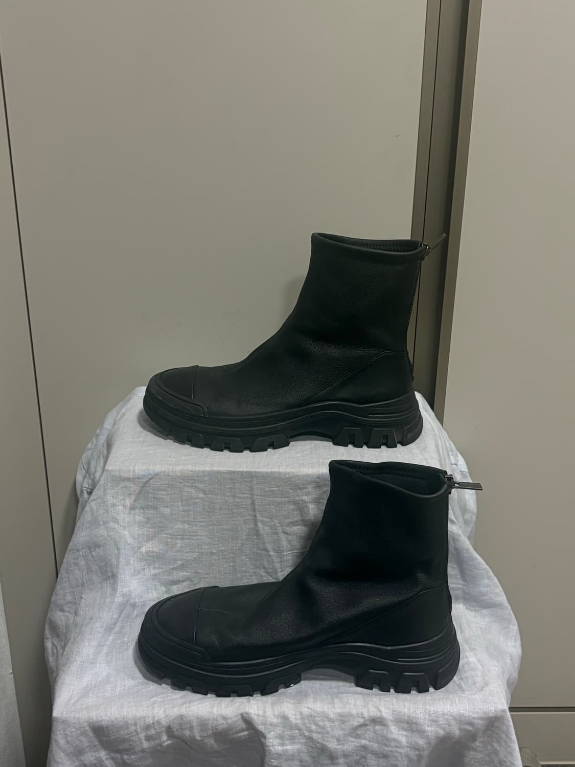 Verawang 베라왕 램스킨 기모 앵클 부츠 240 상품이미지2