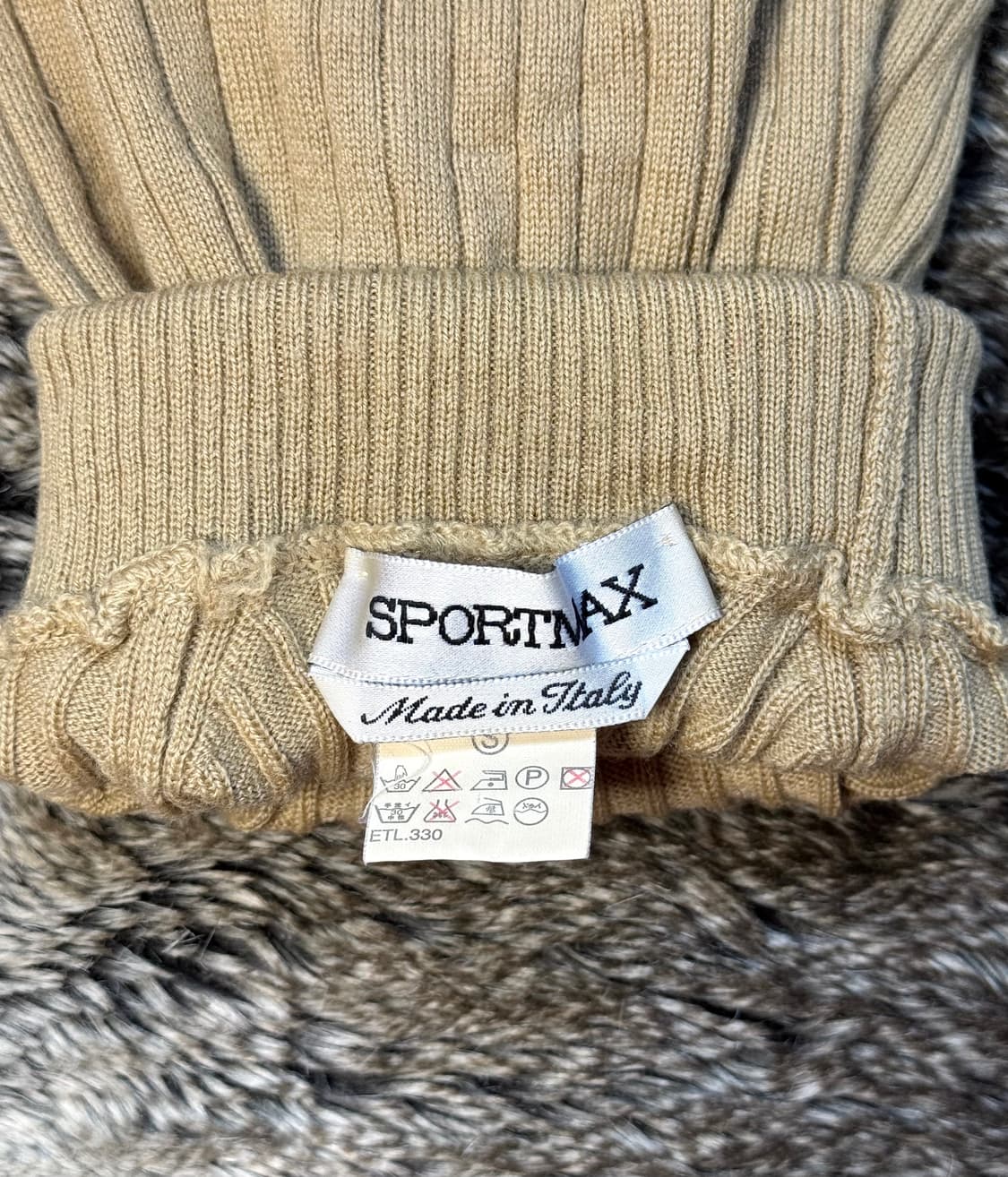 SPORTMAX IVORY TURTLENECK 상품이미지3