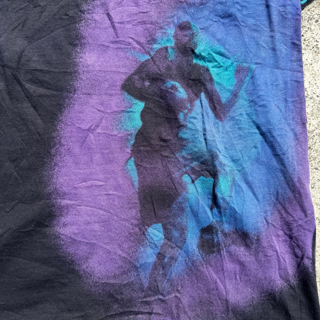 [M] 90s Nike 나이키 마이클조던 올오버 프린팅 티셔츠 상품이미지6