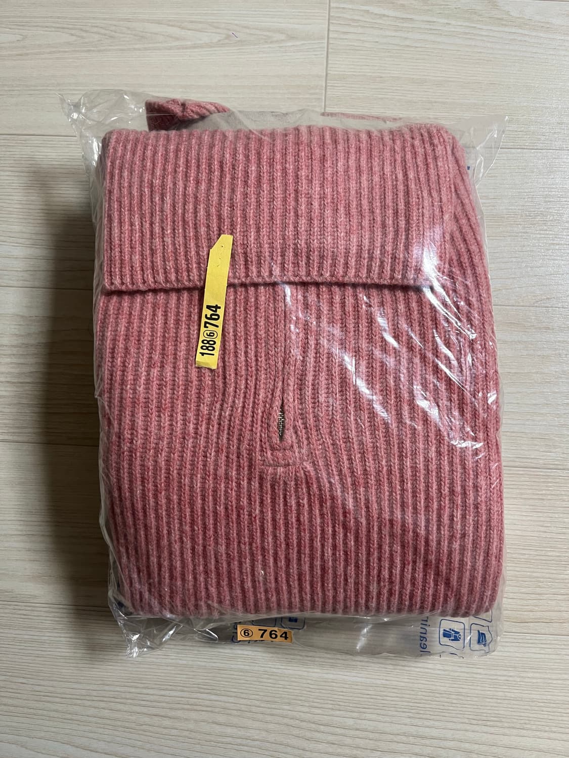 [마티스더큐레이터] HALF-ZIP 니트_멜란지핑크 컬러_2size 상품이미지7