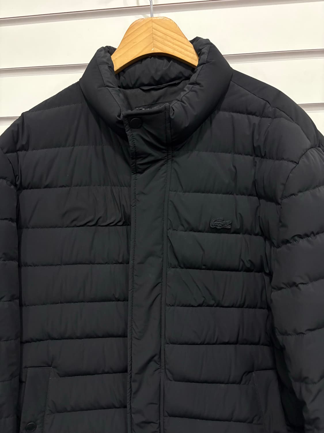 라코스테 블랙 패딩 L 상품이미지2