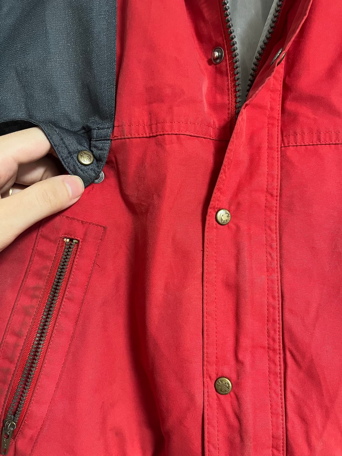 80s 몽클레어 * 아식스 콜라보 스키웨어 패딩 상품이미지5