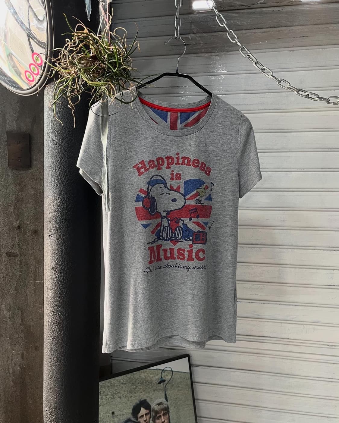 Snoopy union jack t-shirt 상품이미지1