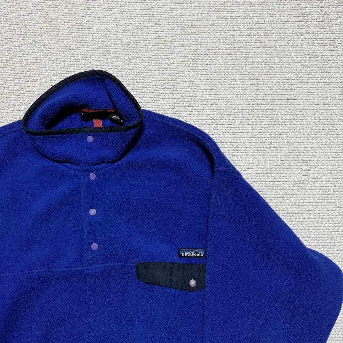 90s USA 파타고니아 신칠라 스냅플리스 L 상품이미지2