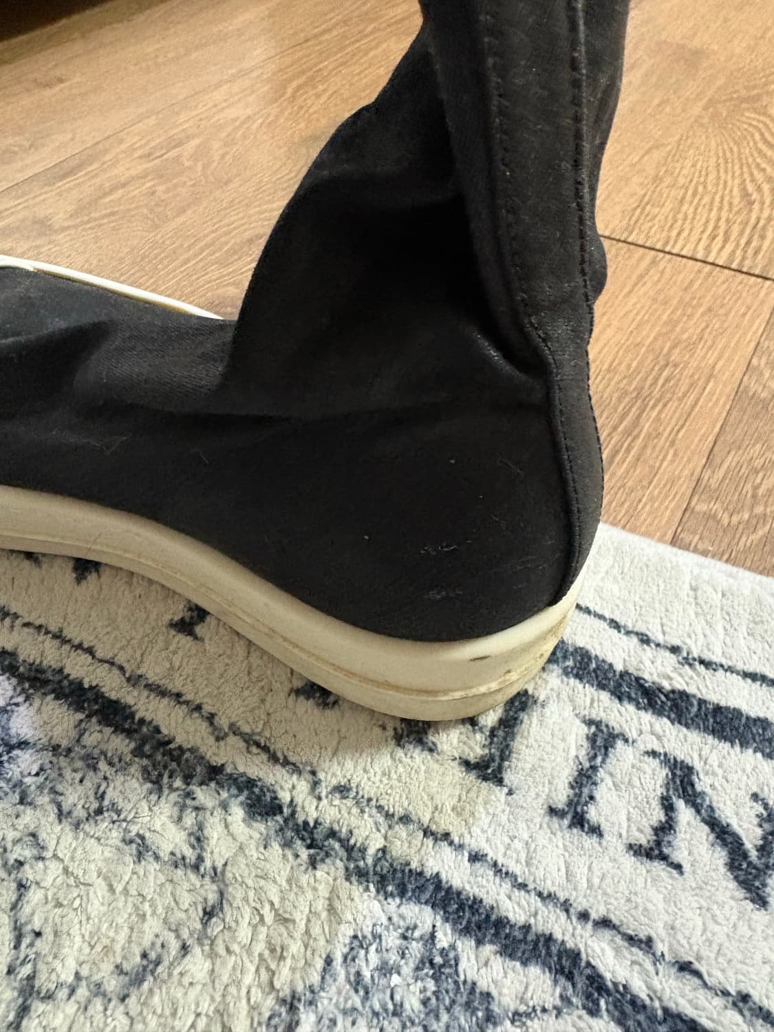 릭오웬스 하이삭스 스니커즈 37 상품이미지7