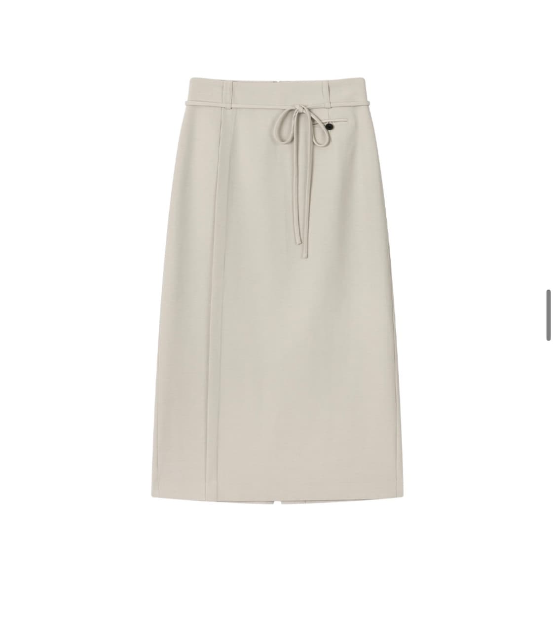 (S) 드로우핏 우먼 에이치 라인 스트랩 펜슬 스커트 [ASH CREAM 상품이미지9