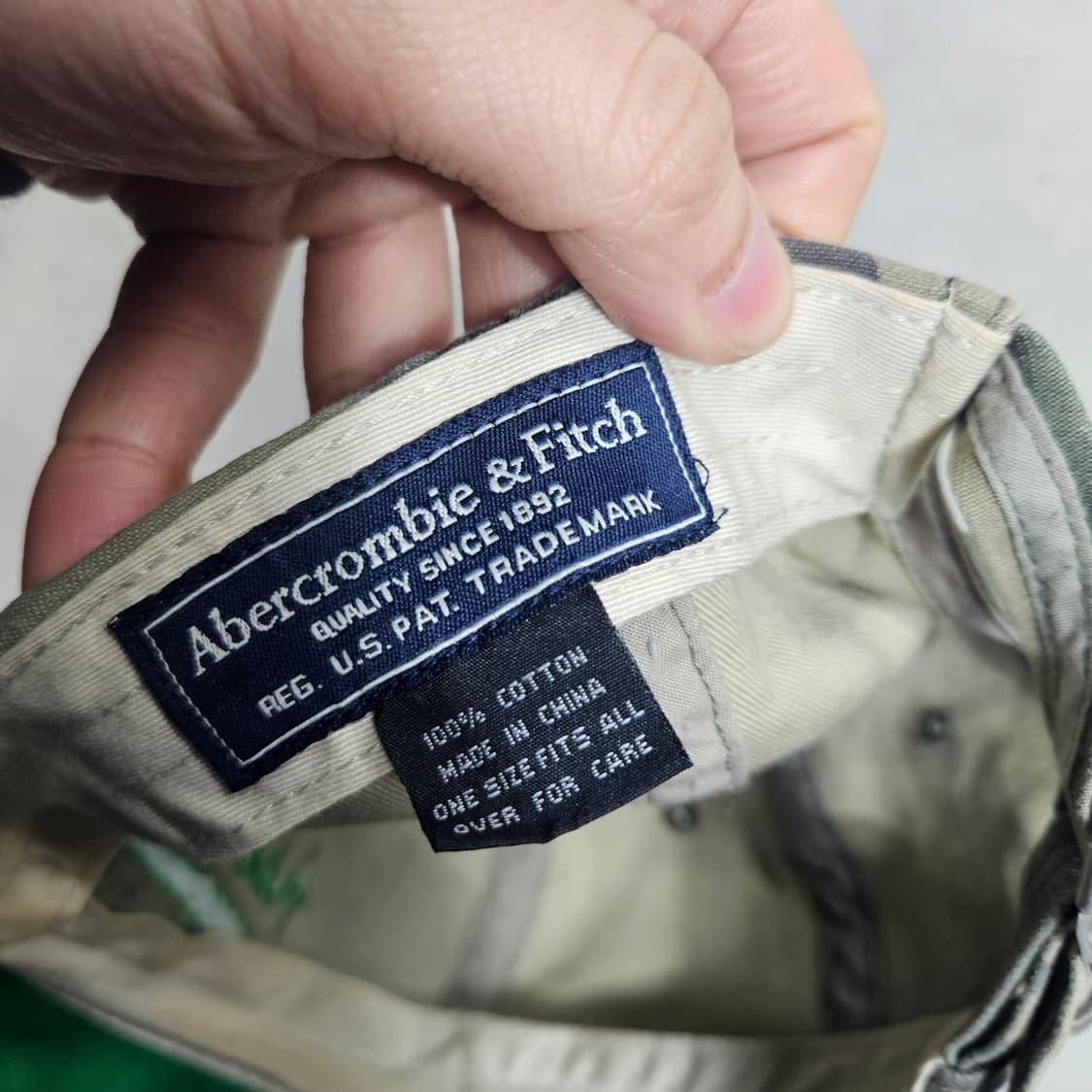 아베크롬비 카모 볼캡 상품이미지5