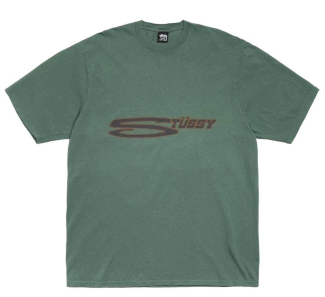 [XL,2XL] 스투시 스트래치 티셔츠 피그먼트 다이드 파인  상품이미지1