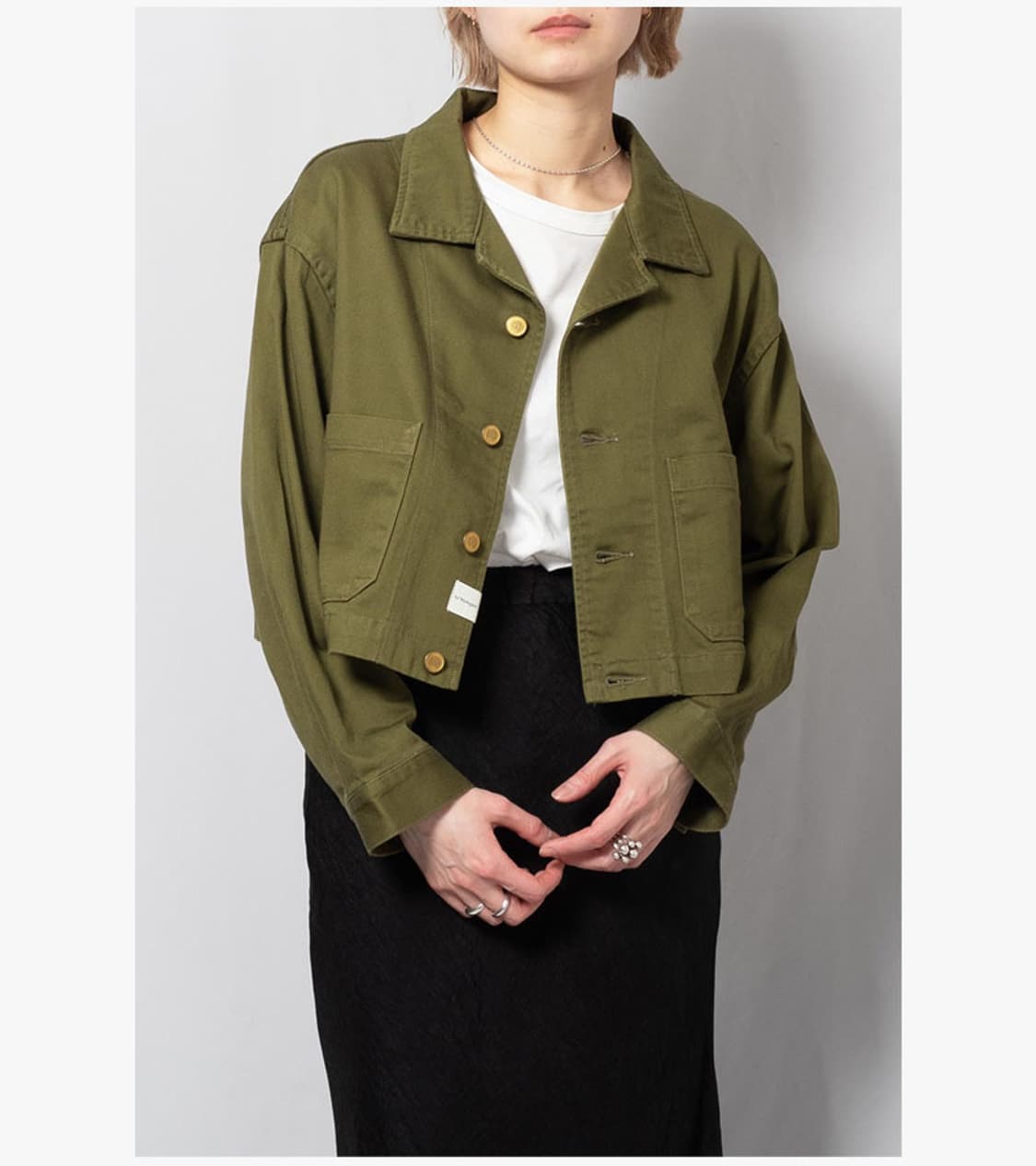 Le 'Workware' - POPPY CROP JACKET 상품이미지2