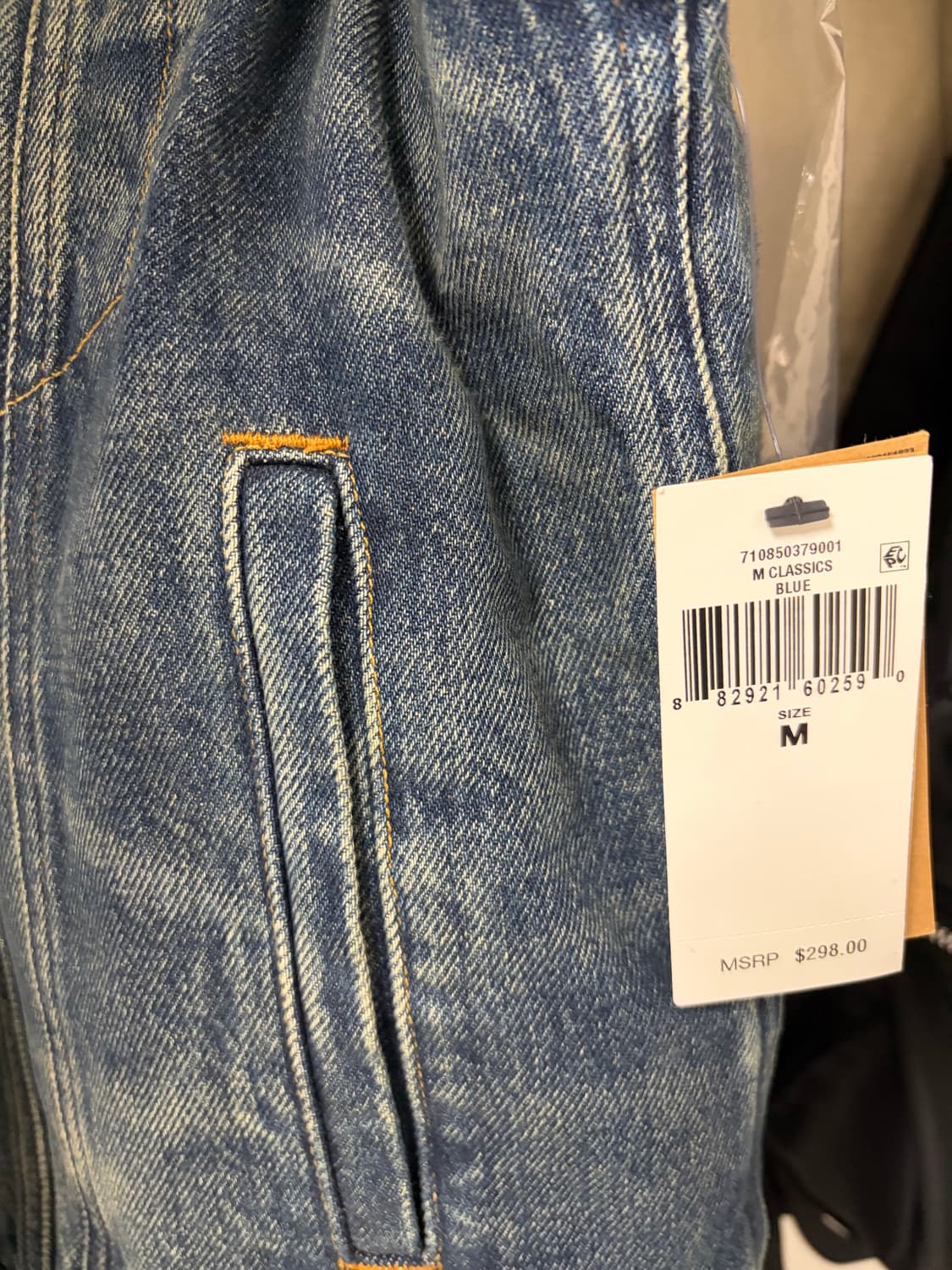 폴로 데님 트러커 쉐르파 M사이즈 새상품 판매합니다 상품이미지5