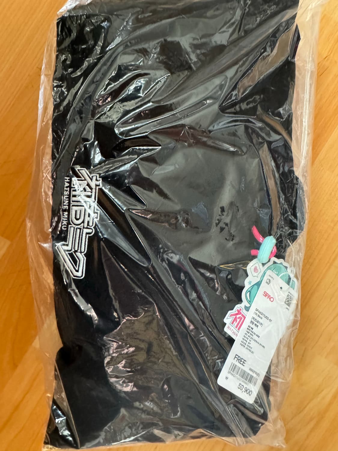 스파오 하츠네 미쿠 콜라보 경량백팩 상품이미지2