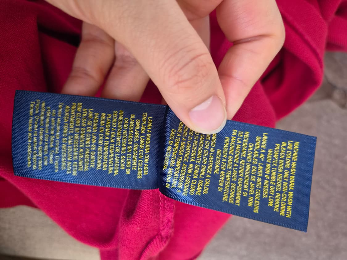 폴로랄프로렌 주니어 레드 PK카라반팔티셔츠 상품이미지10