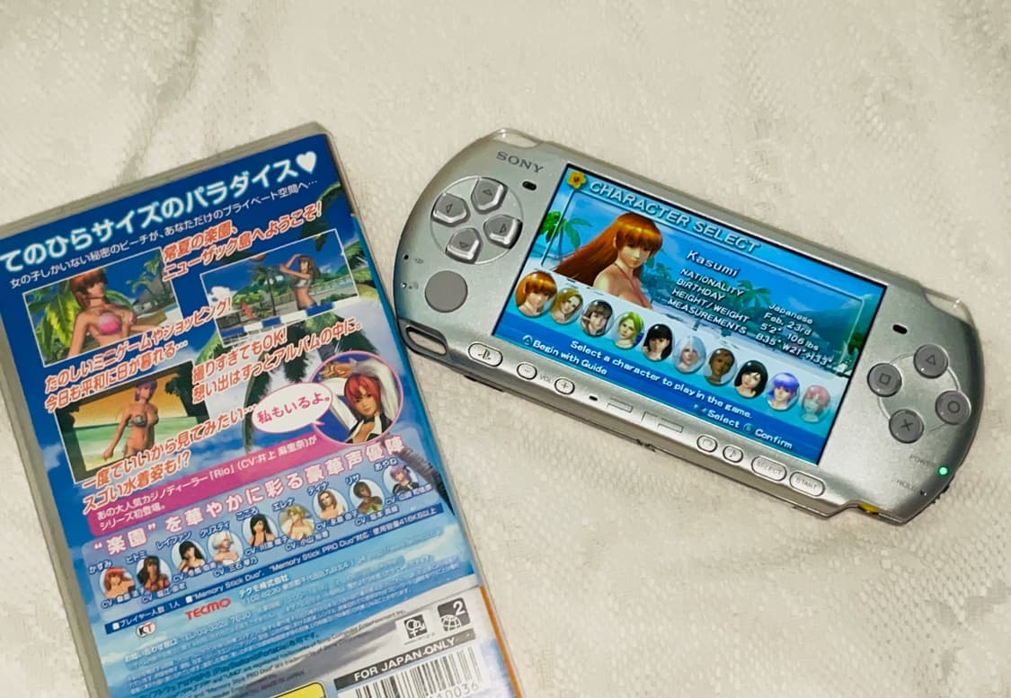 psp 데드오어얼라이브 게임칩 상품이미지1