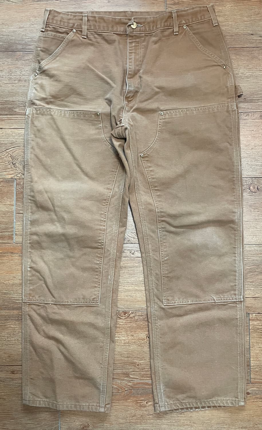 10s 칼하트 더블니 B01 브라운 상품이미지1