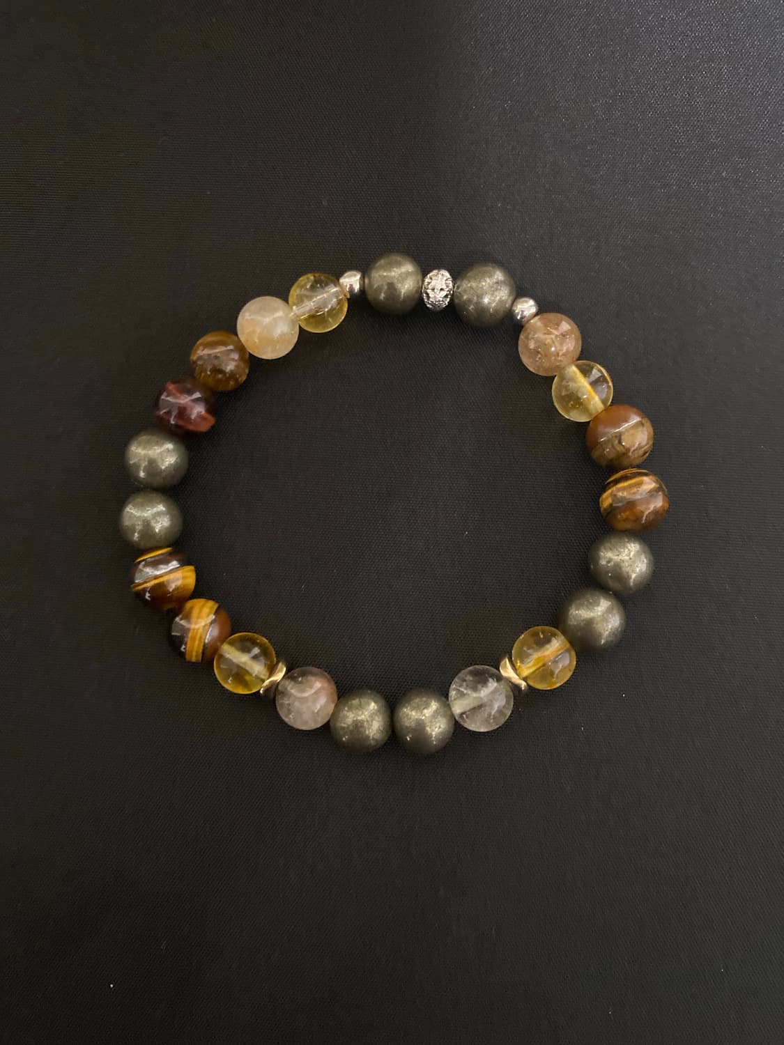 8mm 천연석 원석 팔찌 상품이미지1