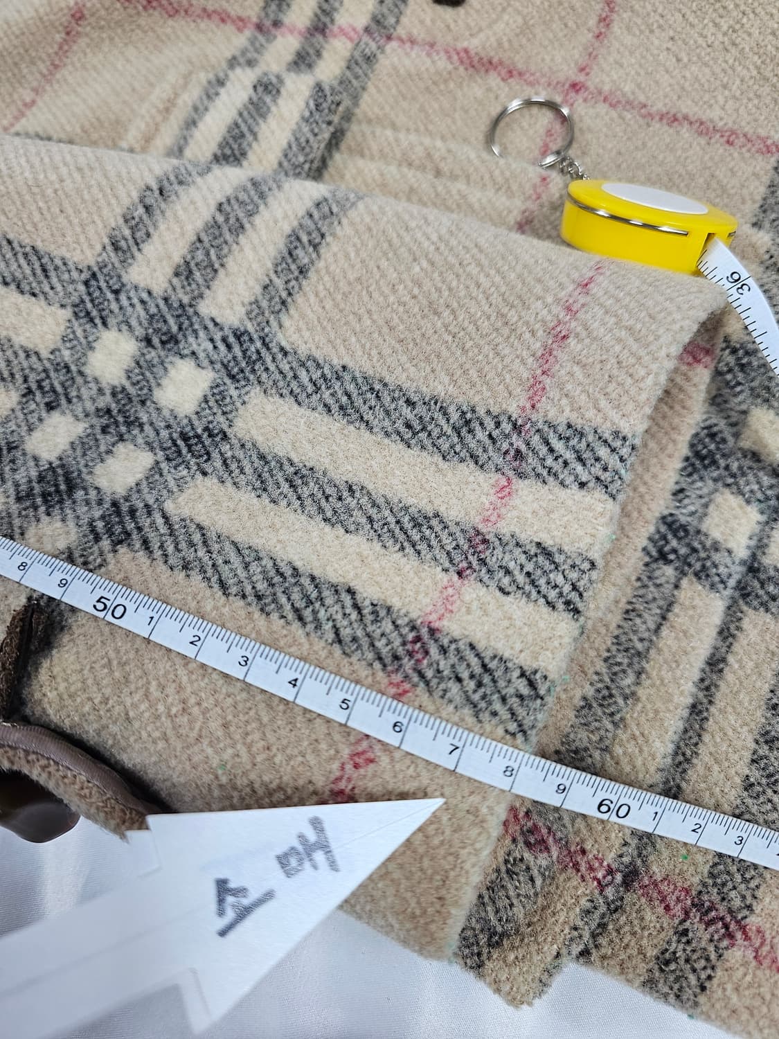 버버리체크더블코트 상품이미지8