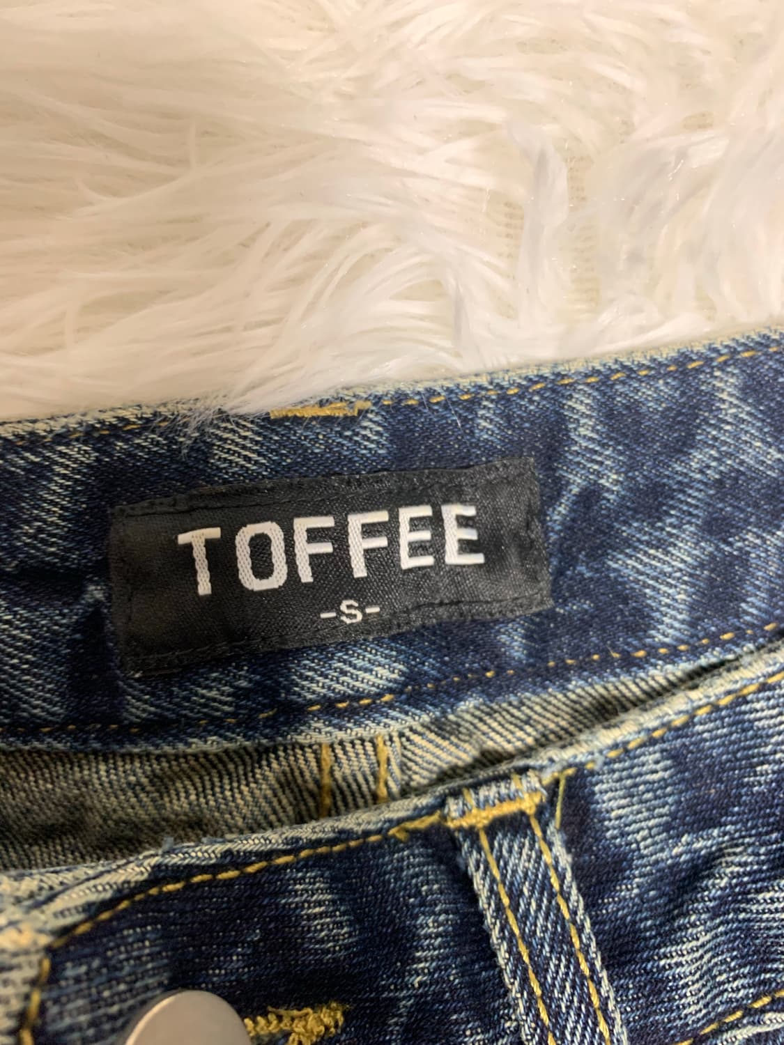 토피 워싱청바지 상품이미지3